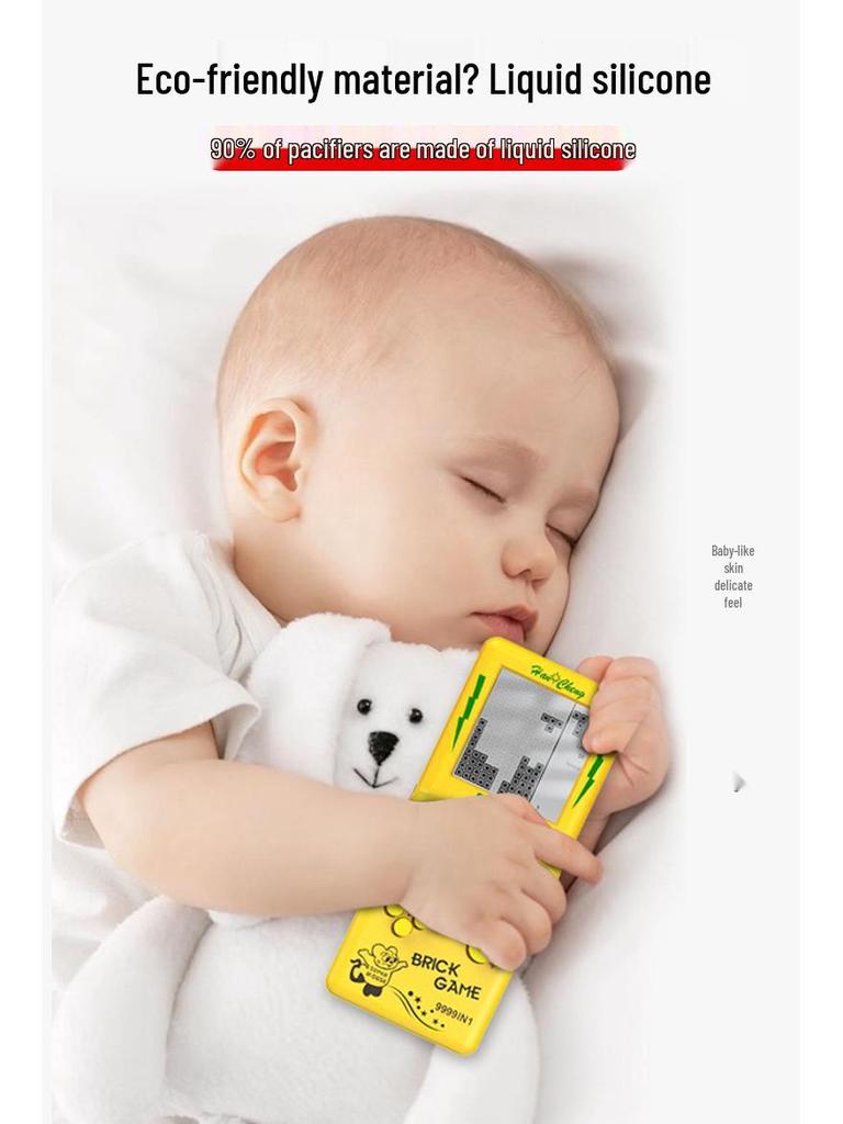 Klasyczna 3,5-calowa retro konsola do gier Tetris dla dzieci