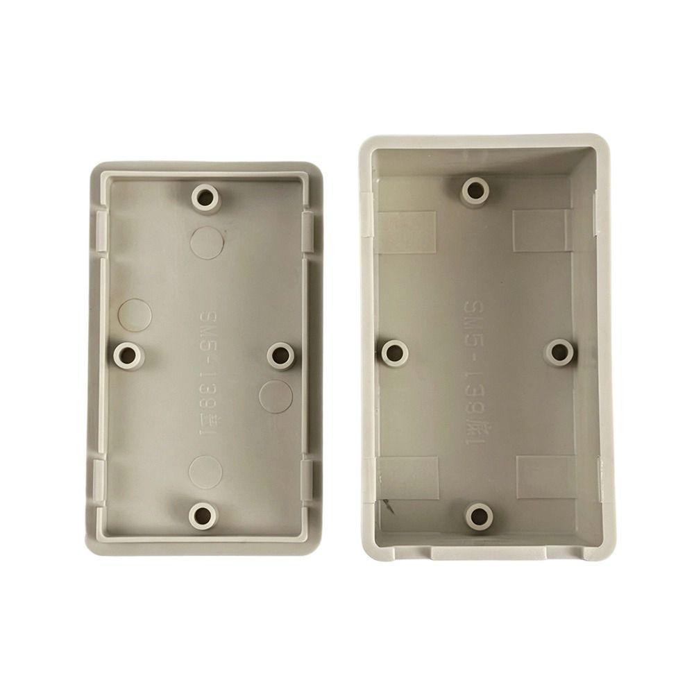 1/2pcs Waterproof Dustproof Project Box ABS Plastic Enclosure Housing Instrument Case