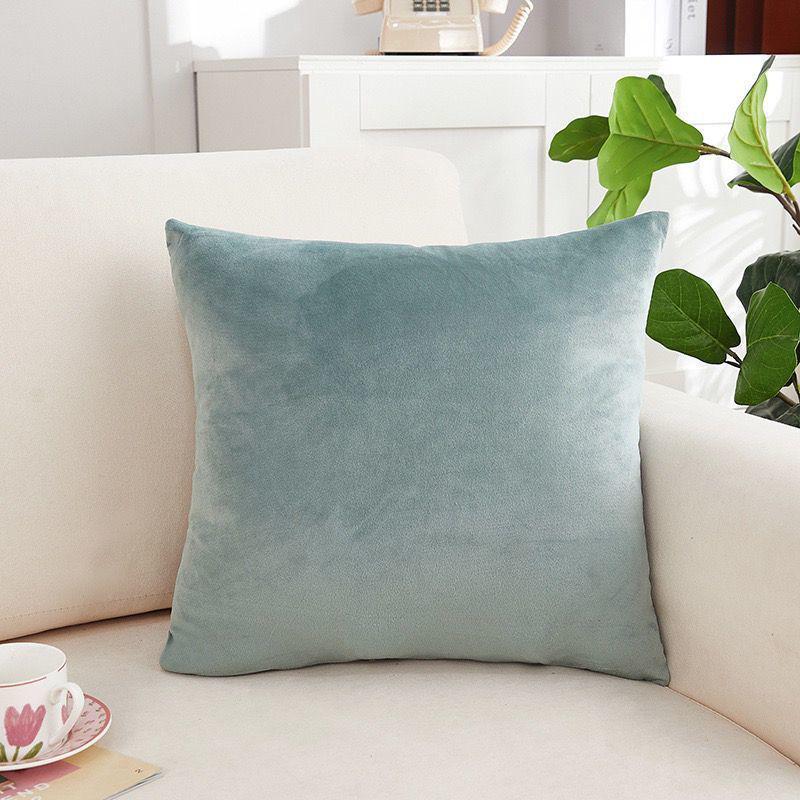 Large Velvet Backrest Throw Pillow for Sofa, Office, or Bedroom