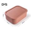 Bento Box Easy To Carry Not Easily Deformed Food Grade Single Layer Multifunctional Lunch Container for Camping