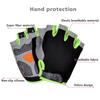 Gym Gloves Women Men Weightlifting Dumbbell Fitness Sport Training Exercise Gloves Non Slip Breathable Fingerless Cycling Gloves
