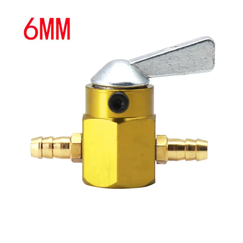 Universal Motorcycle In-line ON/OFF Switch Petrol Gas Fuel Tap Petcock Fuel Switch Inline 6mm 8mm For ATV Motorcycle Part
