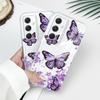 Sky Butterfly Transparent Phone Case For Samsung Galaxy A73 A72 A54 A53 A52 A34 A33 A24 A23 A14 A13 A12 A04S A03 TPU Cover