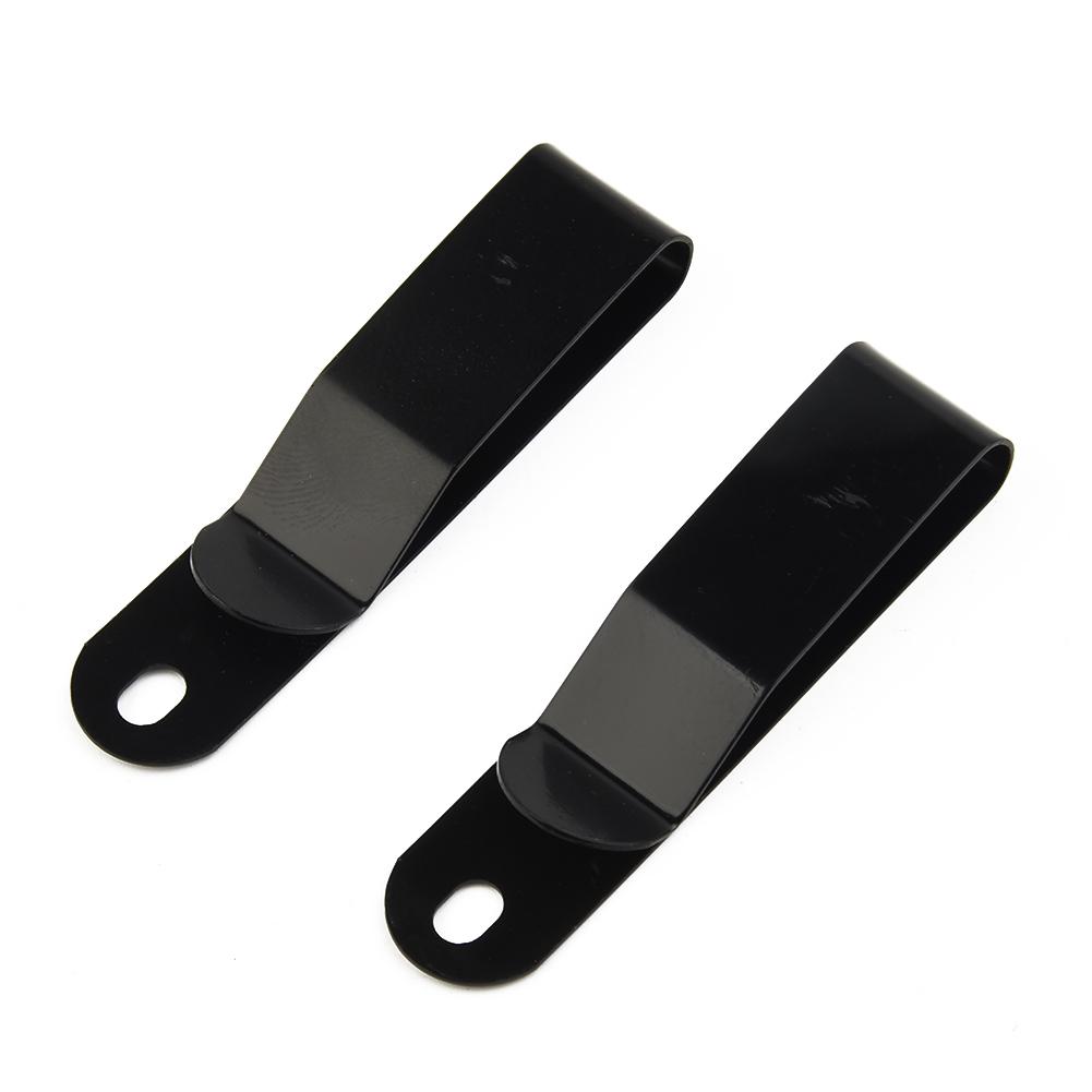

Brand New Steel Belt Clip Sheath Holster 62.5*15mm Electroplating Matte Black Manganese Small Tools Stainless Steel China Mainland