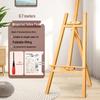 Children's Wooden Easel Art Set: Sketching & Painting Stand for Watercolors and Oils.