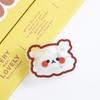 School Stationery Letter Clip Cartoon Snacks Sealing Clip Binder Clips Transparent Clip Paper Clip