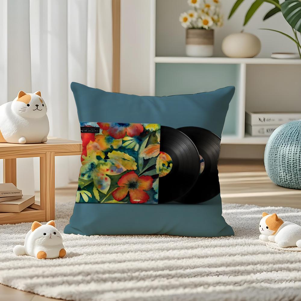 Adrianne Lenker Songs Album Pillow Case Silky Elegant Comfort Sofa Bed Invisible Zipper