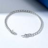 14K Carat 1 Lab-Grown Diamond Tennis Bracelet 17cm Lab-Grown Diamond