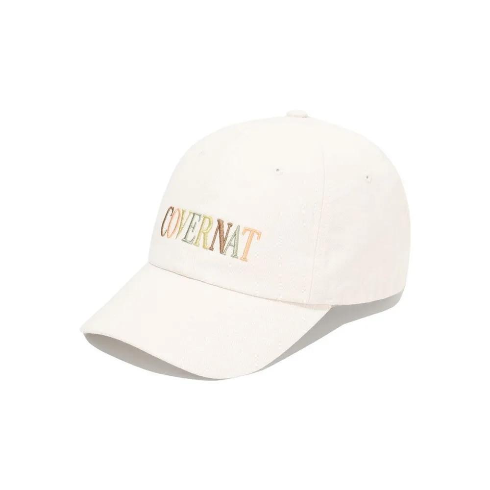 Rainbow Logo Ball Cap Cream CO2400CA56CM 272720 F