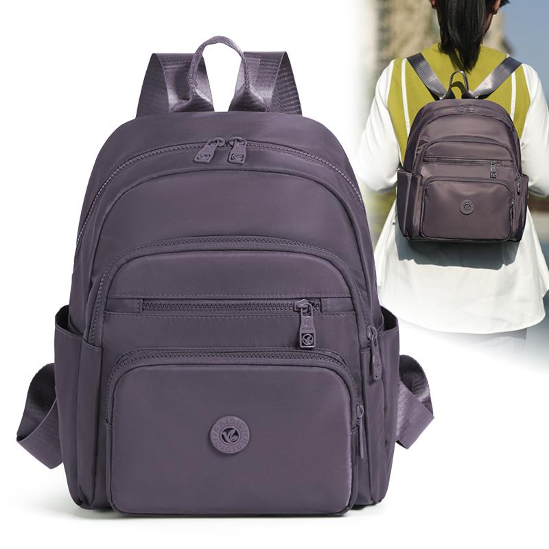 Travel Large Capacity Backpack Multi-Compartment Lightweight Student Schoolbag