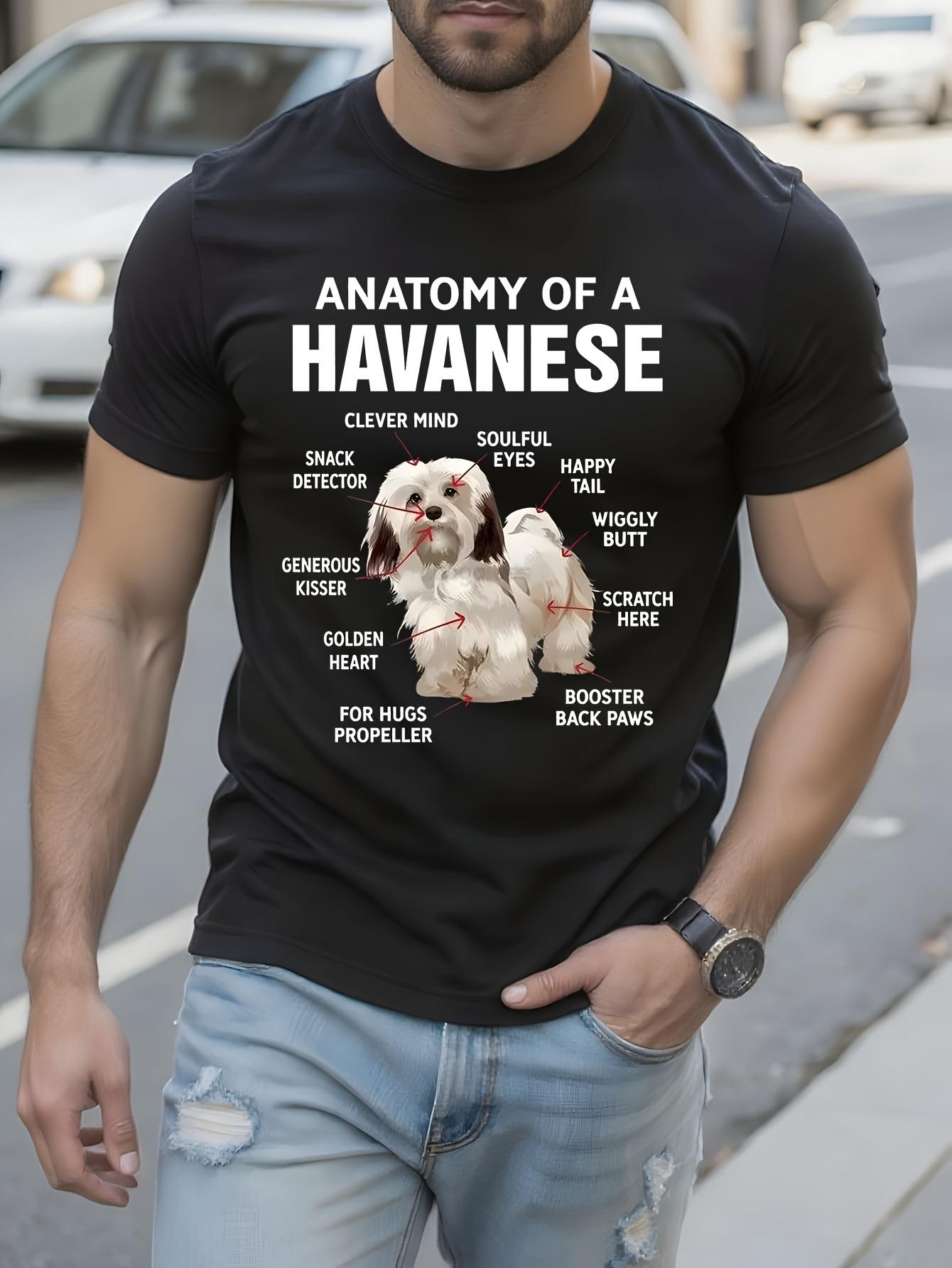 Funny Tshirt Funny Havanese Owner Tshirt - Black Tee with... XXXXL