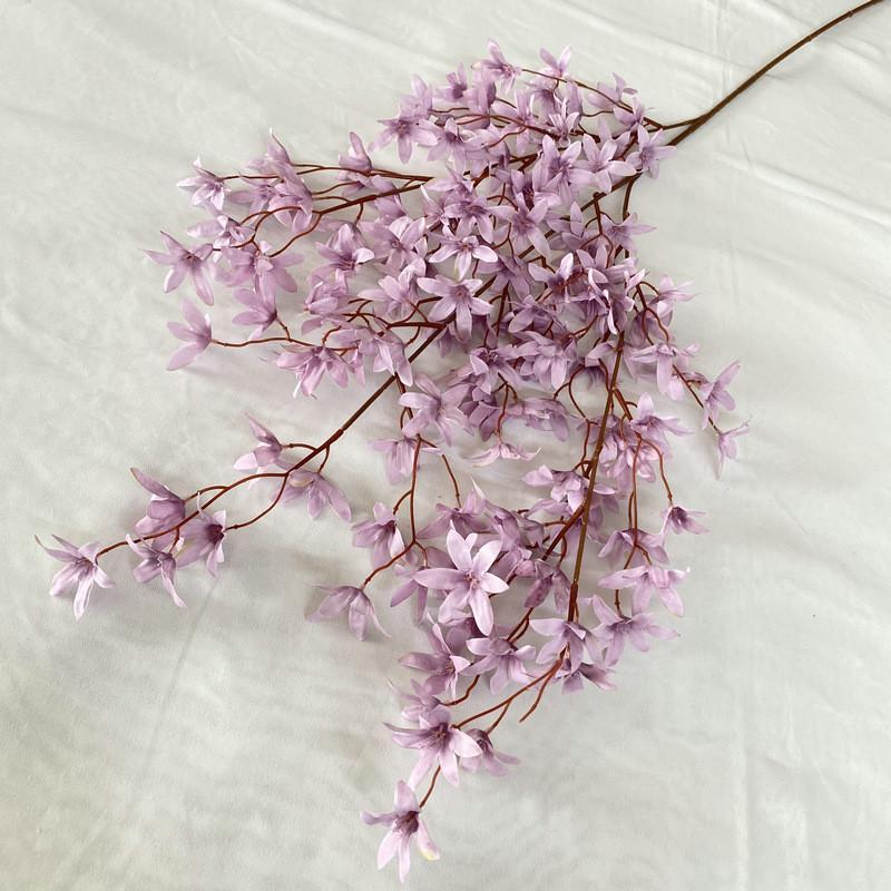 Autumn Orchid Artificial Flower Bouquet For Home Decor And Photography Props