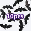 50Pcs Realistic Bugs Funny Toy Fake Cockroach Novelty Insects Halloween Prank Simulation Tricky Disgusting Scary Party Supplies