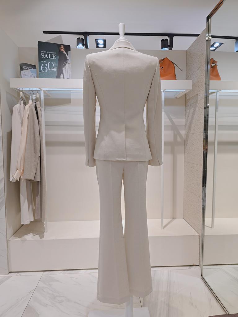 The Ijat Women’s Suit Set Double Button Slim Fit Jacket & Bootcut Slacks 031 P3A0JKSL