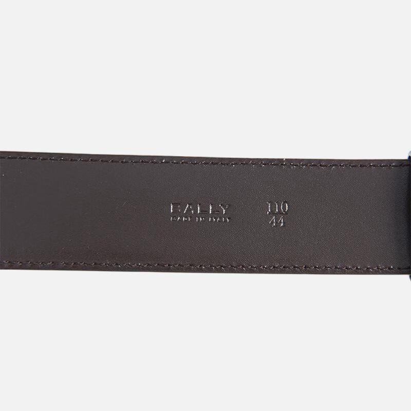 BALLY Men's Fashion Reversible Leather Belt