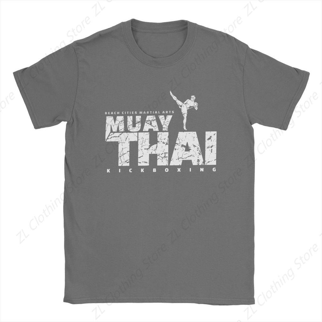 Funny Muay Thai Brazilian Jiu-jitsu T-Shirts Men O Neck Cotton T Shirts Boxing Wrestling Short Sleeve Tee Printed Merchandise