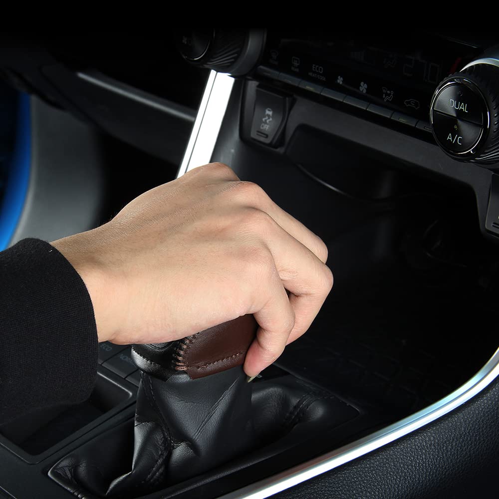 Onami HRA20-BR Toyota Harrier 80 Series Steering Wheel Shift Grip Cover Shift Knob Cover