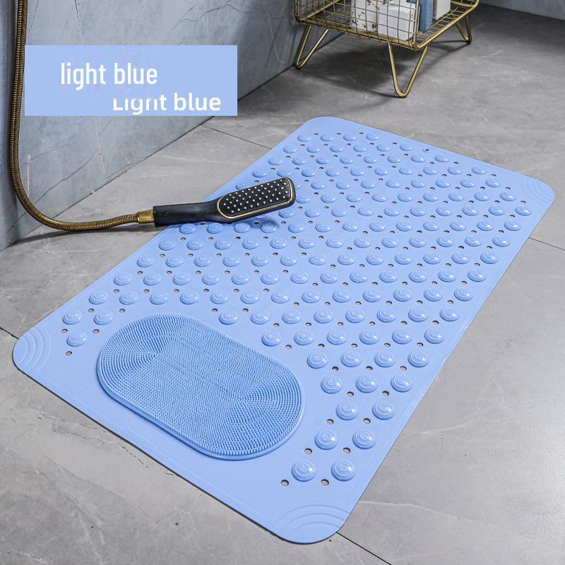Non-Slip TPE Bathroom Mat - Anti-Fall Shower, Toilet, and Bathtub Massage Floor Mat