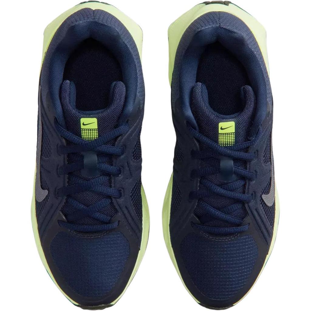 Nike Metro Tek Comfortable Soft Low-Top Kids Running Shoes Unisex running shoes Blue HQ2007-401