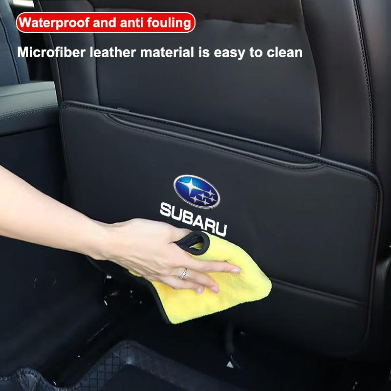 Car Seat Back Protection Anti-kick Pad Storage Bag Car Interior For Subaru STI XV Forester BRZ Outback Legacy Impreza Mpreza WRX qq2