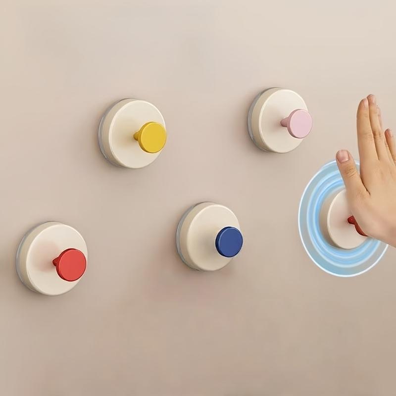 Space Saving Dopamines Suction Hook Easy Installation Holds Relocates Vibranting Color Bathroom Kitchen Storage