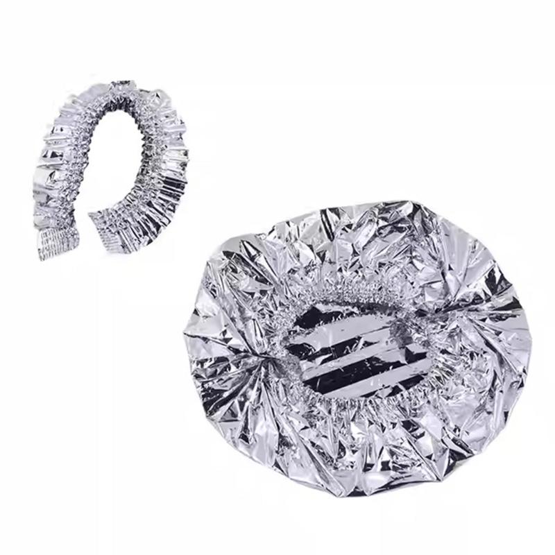30Pcs Elastic Aluminum Foil Food Covers Heat Resistant Insulation Covers For Kitchen And Picnics