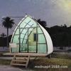 Movable Outdoor Luxury Tent: Assembled Modular Carriage for Camping and Glamping
