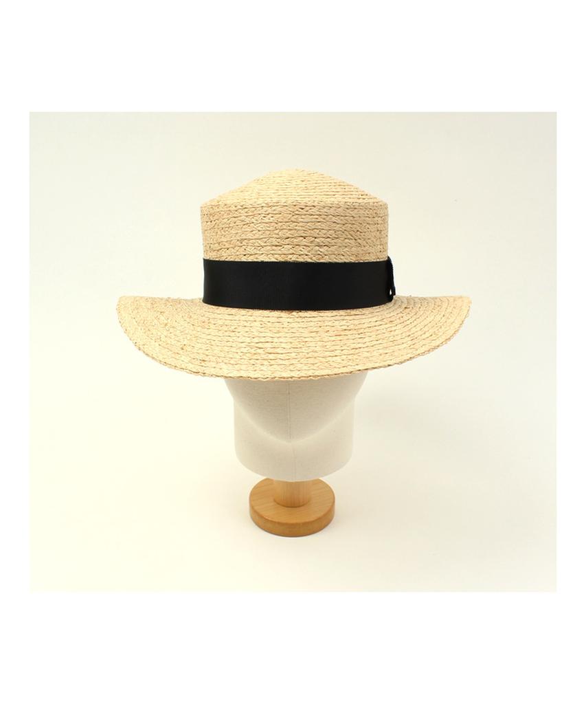 Yunibeosyeolkemiseuteuli Bkmt Raffia Flat Fedora Raffia Hat