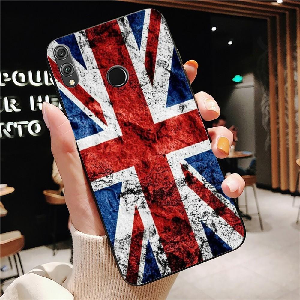 United Kingdom Flag Phone Case For Huawei Honor 10 lite 9 20 7A 9X 30 50 60 70 pro plus Soft Silicone Cover