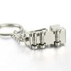 Compact 9.7cm Engineering Vehicle Keyring High Grade Alloy Craftsmanship For Practical And Decorative Use