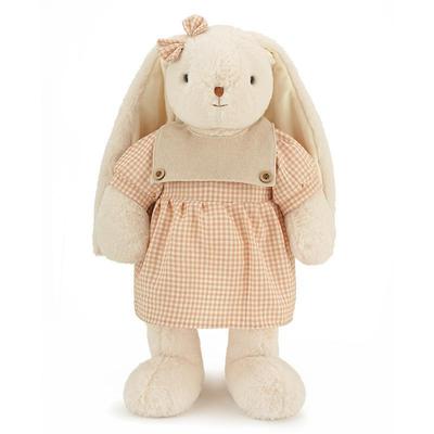 Hug Baby New Lily Rabbit Plush Toy Cute Coffee Long Ears Rabbit Rag Doll Birthday Gift Rabbit