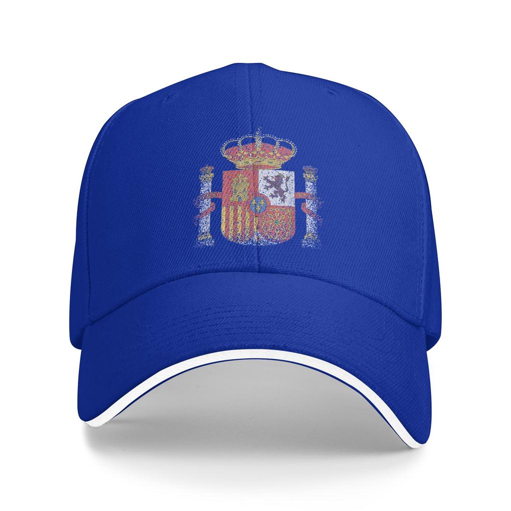 National Emblem Seal Symbol Coat Of Arms Of Spain Baseball Cap Yk Retro Women Unisex Hip Hop Hats Adjustable Snapback Cap Gift