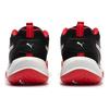 Puma Playmaker Versatile Comfortable Non-Slip Mid-Top Basketball Shoes Unisex Sneakers Black White Red 392330-01