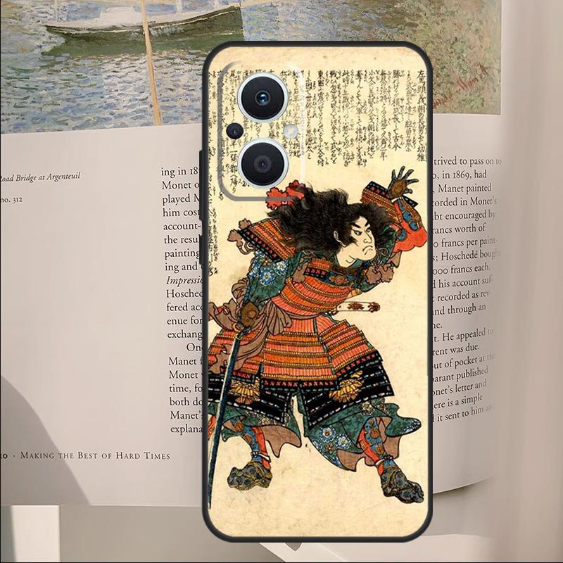 

Anime Japanese Samurai Cover For OPPO Reno 14F 13F 12F 11F 10 11 12 14 Pro 7 8 Lite OPPO Find X9 X6 X5 X8 Pro Case OPPO Reno11