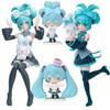 1 Stück 20 cm / 7,87 Zoll Hatsune Miku X Cinnamoroll Anime Figur Kawaii Miku Action Figur PVC Erwachsenen Sammlermodell Puppen Spielzeug Geschenke