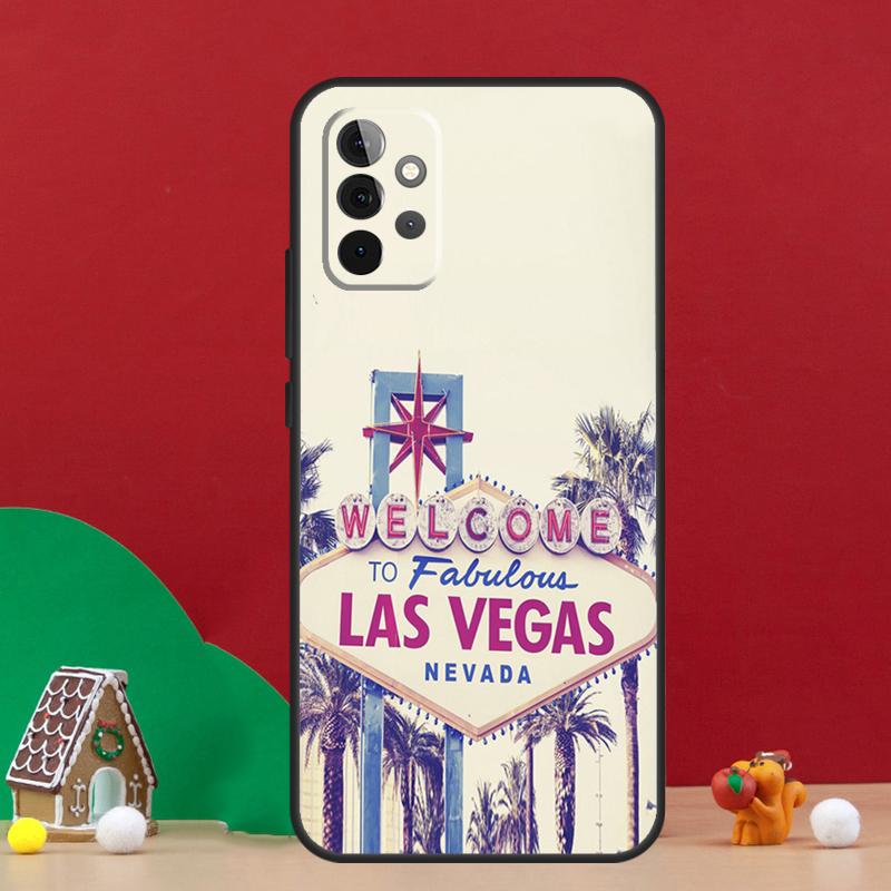 Las Vegas Sign LIGHTS Nevada Rome Case For Samsung Galaxy A36 A56 A06 A13 A53 A32 A12 A22 A52 A35 A17 A16 A55 A15 A54 A34 A14