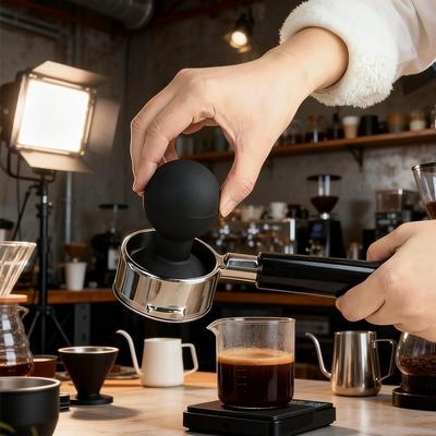 Ultra Quiet Coffee Powder Suction Cup Slag Free 51/58mm Size Coffee Puck Remover Tool Dirt Free Espresso Cleaning Tool