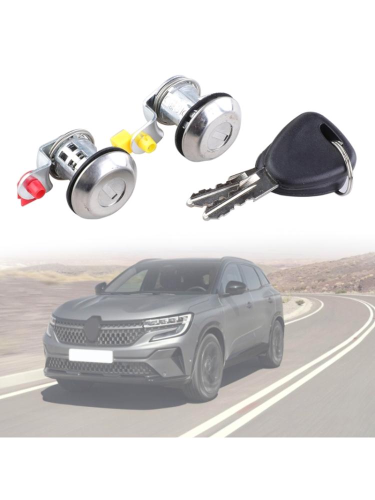 Auto Ignition Cylinder Lock Switch with 2 Keys Complete Replacement Set Compatible for 806013168  Car Accessories