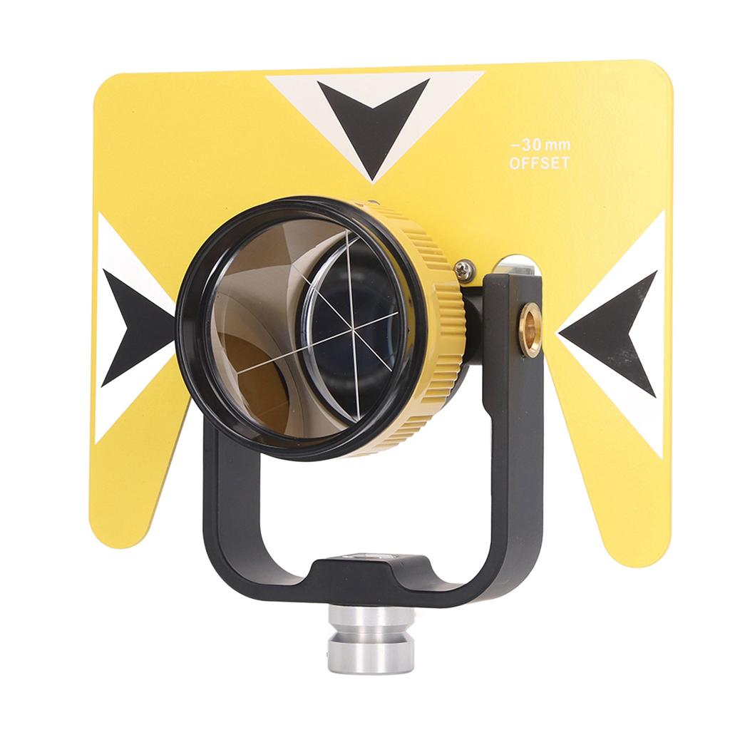 Circular Prism Lens Glass Camera Prism for Photography Surveying Mapping 64mm Effective Diameter