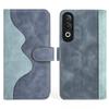For OnePlus Nord CE4 5G/Oppo K12 Case Wallet Two-Color Splicing Leather Phone Cover