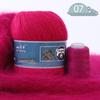 Mink Cashmere Yarn Balls, Medium Thickness, Long Hair, for Hand and Machine Knitting - DIY Yarn