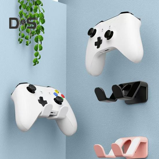 Game Controller Wall Mount Bracket with Anti-Slip Pads 2KG Load-capacity Simple Installation Game Controller Display Rack for Switch