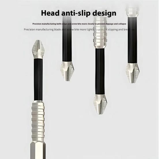 6Pcs Magnetic Screwdriver Drill Bit Set High Hardness Electric Screwdriver Set Professional DIY Tool Kit