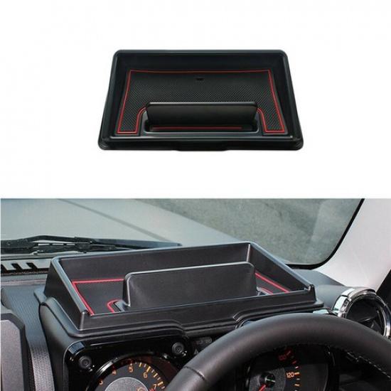 ABS Black Car Front Dashboard storage box for Suzuki Jimny