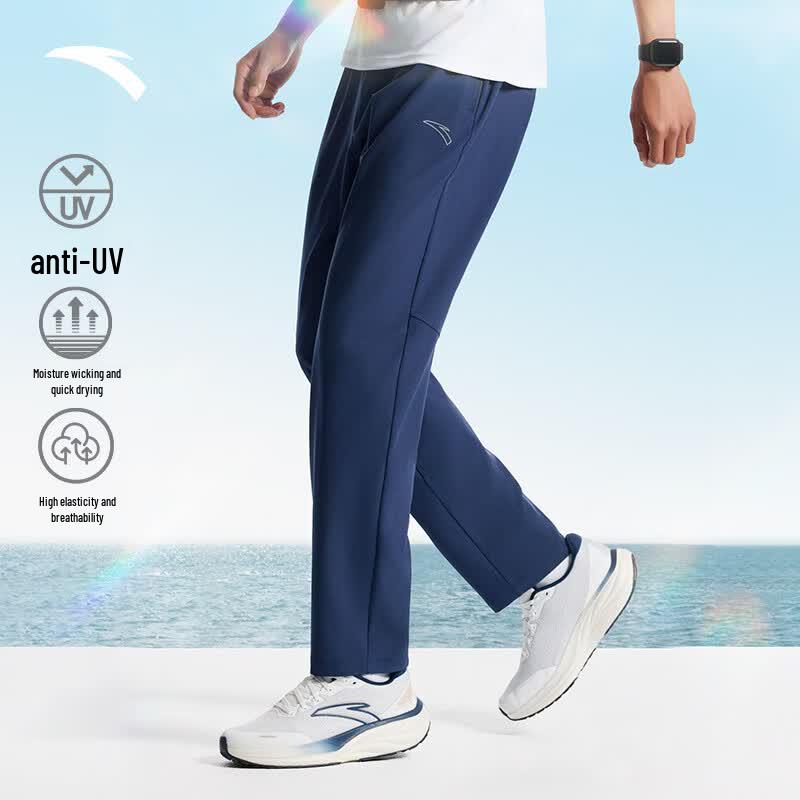 Anta Men s Quick-Dry Straight-Leg Sports Pants 175/L