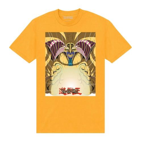 Yu-Gi-Oh! Unisex Adult Poster T-Shirt M jaune