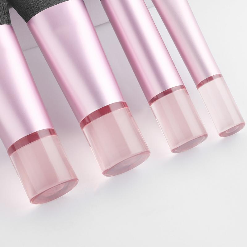 10/12Pcs Mini Makeup Brush Set Powder Eyeshadow Foundation Blush Blender Concealer Beauty Portable Makeup Tool Brush Travel Kit