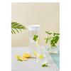 Cold Brew Pitcher with Nano Filter Leakproof Spin Drain Fridge Safe Multi Use for Juice Soy Milk and Iced Tea Compact Storage