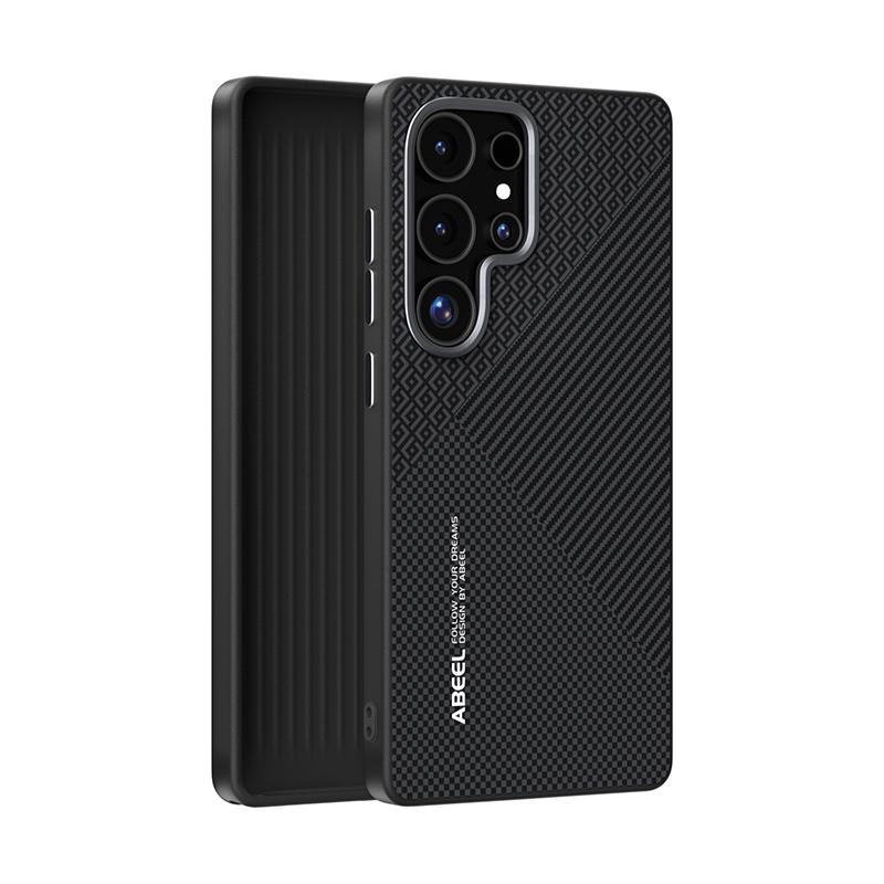 Magsafe Magnetic Wireless Charging Shockproof Phone Case For Samsung S25 Ultra Edge S24 Ultra Plus FE Hard PC+Soft TPU Back Case