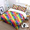 Colorful Bee Pattern Set Multiple Sizes Kid'S And Adults' Bedroom Exquisite 3Pc Bedding Set, Gift